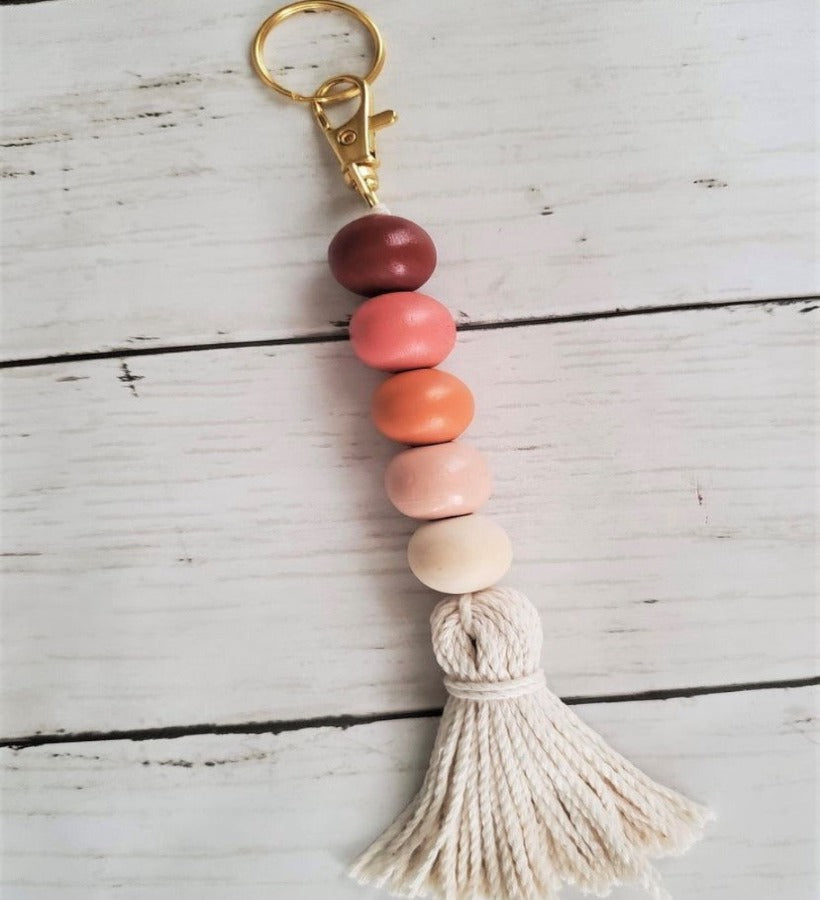Porte-clés pompon