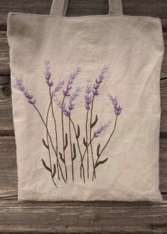 Sac fourre-tout champ de lavande